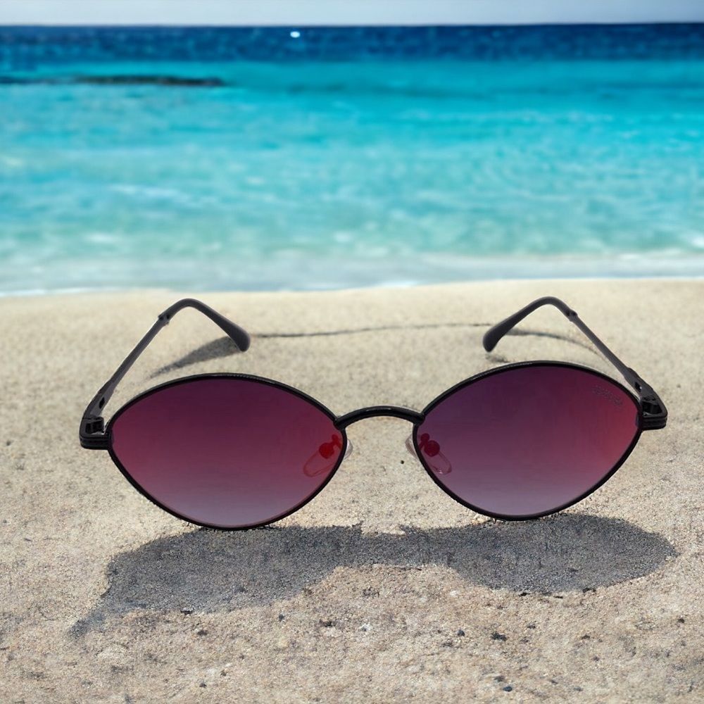 Luxura Sunglasses Red to Blue tint depending on how the light hits them